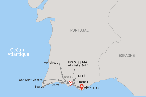 Circuit Splendeurs d'Algarve, logement au Framissima Albufeira Sol **** - 22