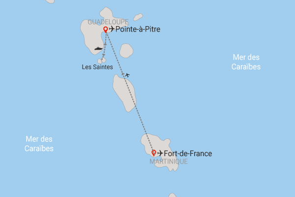 Autotour Trilogie créole en liberté - 35