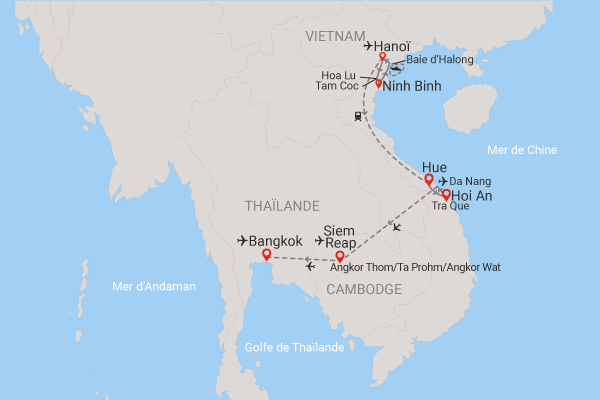 Circuit Périple en Asie du sud-est, d'Hanoi à Bangkok *** - 28