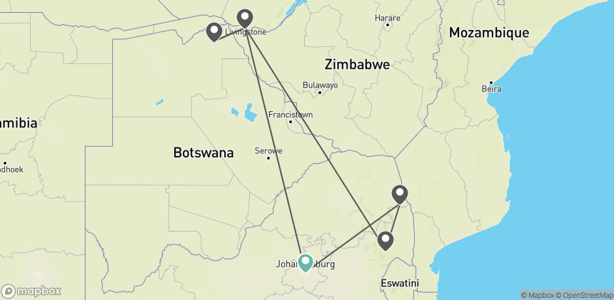 Circuit Éclats de l'Afrique australe ****