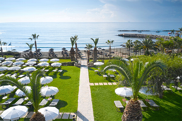 Image 1 du séjour Hôtel Mediterranean Beach Hotel **** à Paphos, Chypre