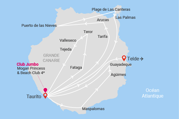 Image 2 du séjour Combiné circuit et hôtel Beautés sauvages de Grande Canarie + Extension Club Jumbo Mogan Princess **** à Grande canarie, Canaries