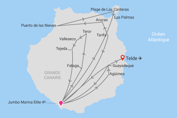 Image 19 du séjour Circuit Beautés sauvages de Grande Canarie, extension 3 nuits au Club Jumbo Marina Elite **** à Grande canarie, Canaries