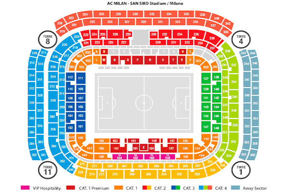 Hôtel 4* + Billet au match - Club AC Milan **** - 15
