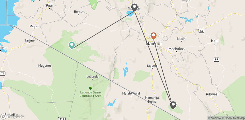 Circuit Lumières d'Afrique Safari au coeur du Kenya