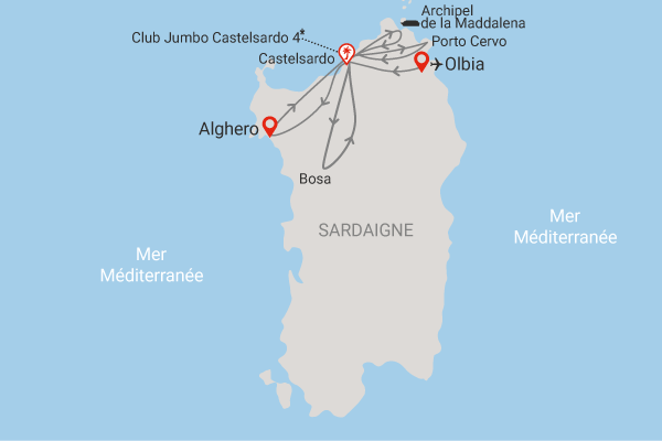 Circuit Nord de la Sardaigne, logement au Jumbo Castelsardo **** - 29