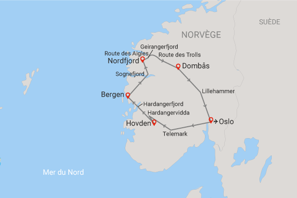 Hôtel Norvège à Oslo, circuit l appel des grands fjords norvegiens