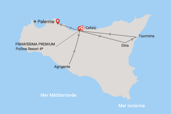 Circuit Couleurs de Sicile logement au Framissima Premium Pollina Resort **** - 2