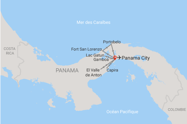 Circuit Panama authentique entre océans et jungles (maximum 16 participants) **** - 16