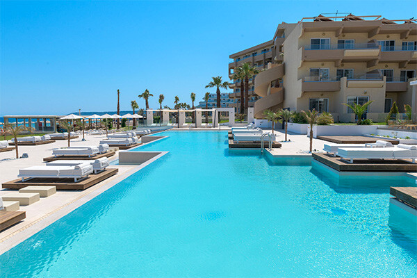 Image 7 du séjour Hôtel Sun Beach Resort **** à Ile de rhodes, Grèce