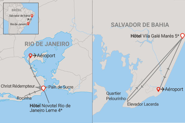 Combiné circuit et hôtel L'iconique Rio de Janeiro et la culturelle Salvador de Bahia (logement au Novotel Rio Leme 4* à Rio) - 20