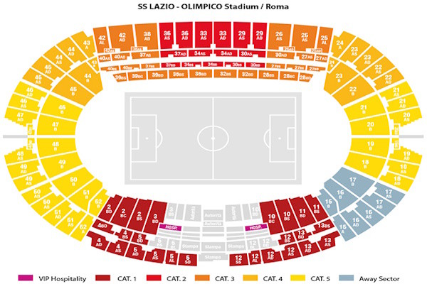 Hôtel 4* + Billet au match - Club Lazio Rome **** - 8