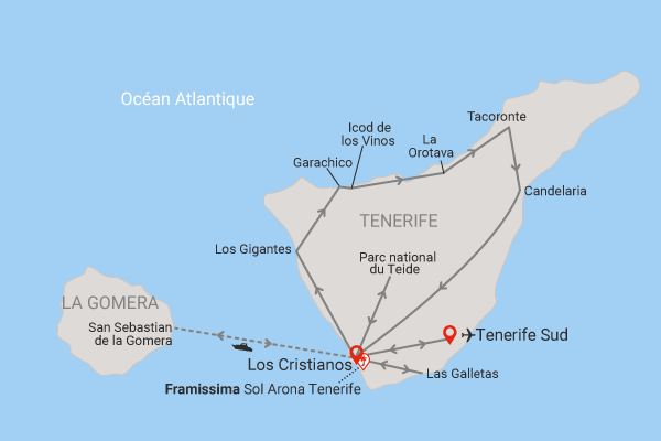 Circuit Saveurs et traditions des Canaries et plage au Framissima Évasion Sol Arona **** - 2