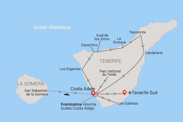 Circuit Saveurs et traditions des Canaries et plage au Framissima Hovima Suites Costa Adeje **** - 2