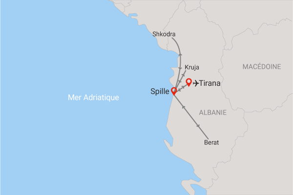 Circuit Albanie, entre culture et plage du Jumbo Albatros **** - 2