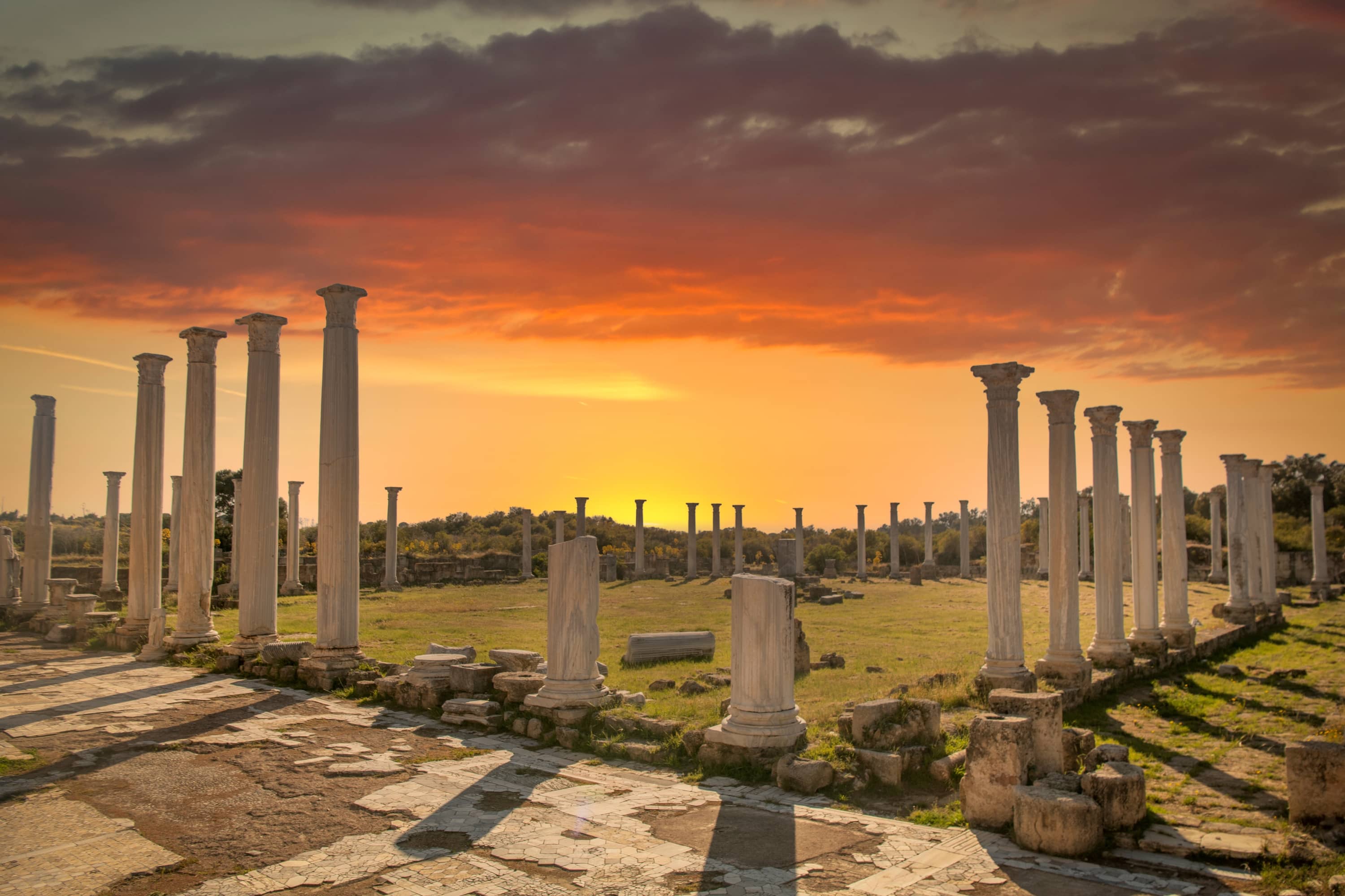 Site archéologique à Chypre